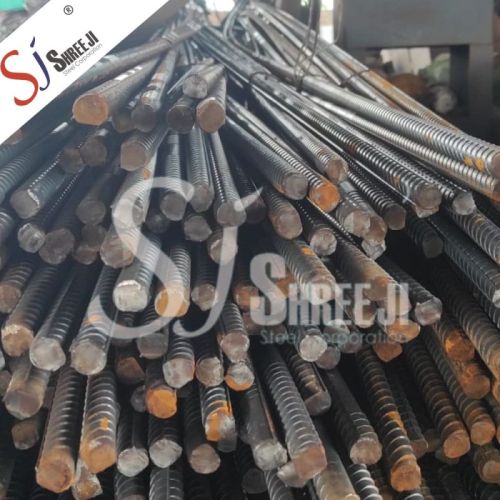 Carbon Steel Rebars, Brand Name : Shree Ji, Length : 12 Meter