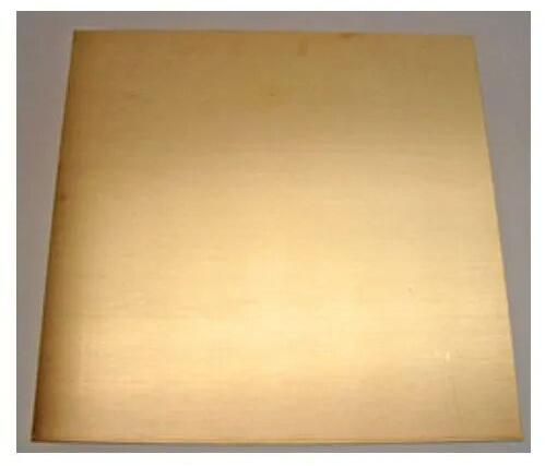 Riton Metal Rectangular Aluminum Bronze Plate, For Construction