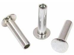 MS Hollow Rivet, Length : 10-50 Mm