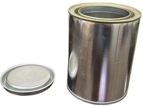 Paint Round Tin Container, Feature : Light Weight, Non Breakable, Weatherproof