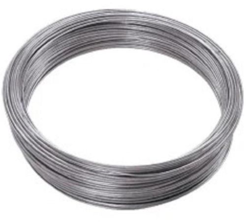 Silver 10 SWG GI Binding Wire, For Construction, Packaging Type : Roll