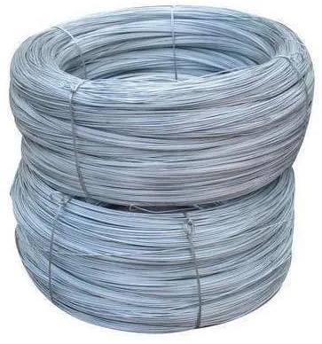 Silver 12 SWG GI Binding Wire, For Construction, Packaging Type : Roll