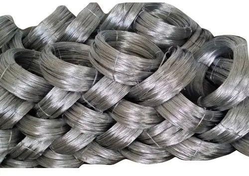 Metallic 23 SWG GI Binding Wire, For Construction, Packaging Type : Roll