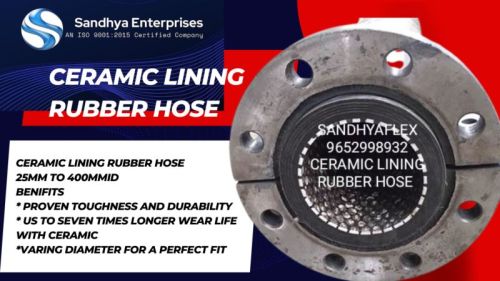 Sndhyaflex Ceramic Lining Rubber Hose