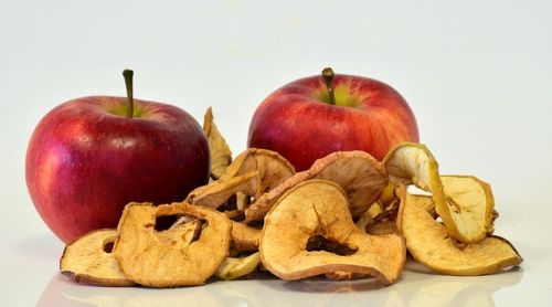 Brown Dehydrated Apple, For Cooking, Eating, Taste : Sweet