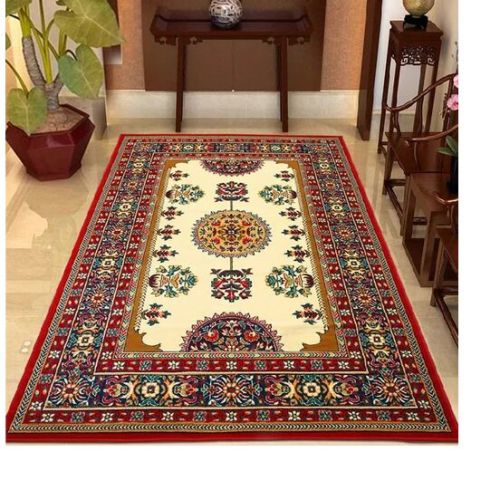 Rectangular Printed Polyester BCF Floor Carpets