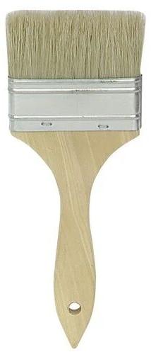 Wooden Painting Brush, Color : Brown