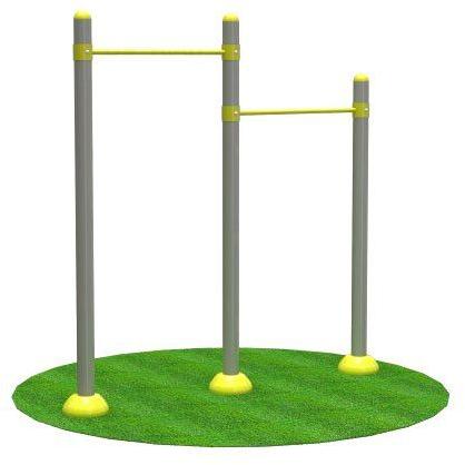 Multi Level Pull Up Bars, For Gym Use, Color : Green
