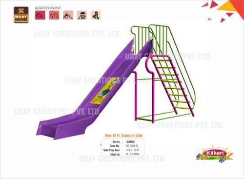 Plain UC-040-SLStandard Slide, For Play Ground, Park, Feature : Optimum Quality, Light Weight, Finely Finished