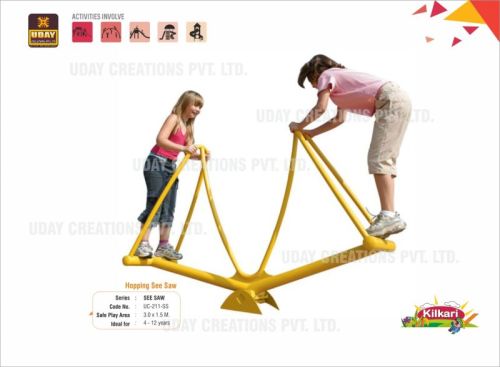 KILKARI FRP UC-211-SS Hopping See Saw, Color : Yellow