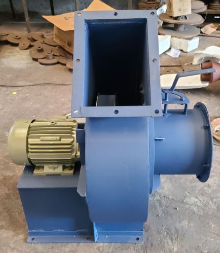 5-10kw Semi Automatic Electric Mild Steel Trommel Plant Blower, For Industrial, Production Capacity : 10