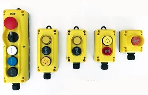 ABS Unbreakable Plastic Giovenzana Push Button, Color : Yellow