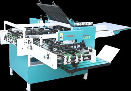 50 Hz Mild Steel Paper Folding Machine, Capacity : 10-20 Ton/day