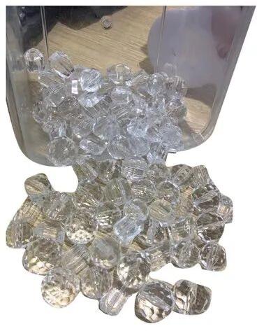 Round Transparent Acrylic Beads