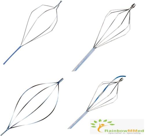 CBD Stone Retriever Basket (Stainless Steel & Nitinol Wire) Rotatable/ Detachable