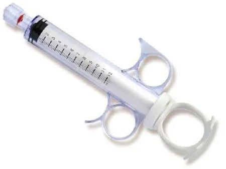 Transparent Stainless Steel Plastic Contrast Syringe, For Hospital