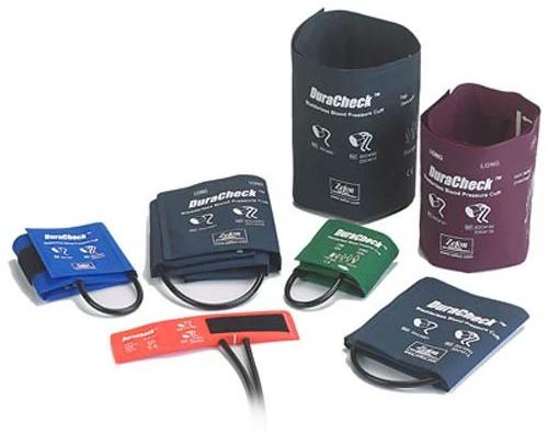 Multicolor Rectangle Plastic NIBP Cuff, For Clinic, Hospital, Size : All Size