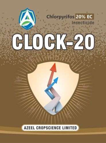 Clock-20 Chlorpyrifos 20% EC, For Agriculture