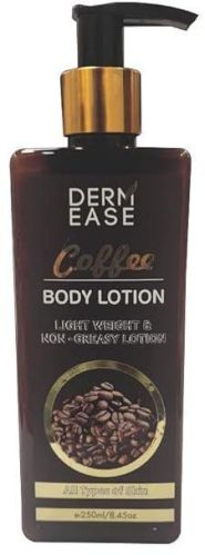 Derm Ease Coffee Body Lotion, Packaging Type : Plastic Bottles