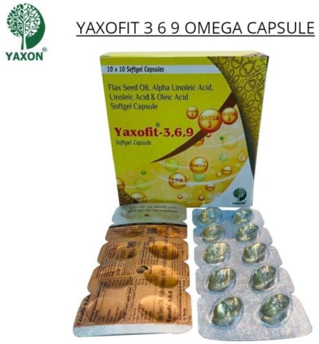 Yaxon Yaxofit 3,6,9 Softgel Capsules, Prescription : Prescription