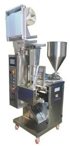 Silver Automatic Lime Chuna Packing Machine, Voltage : 220V