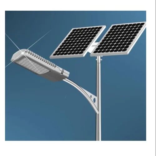 Iron Polished Copper Solar Street Light