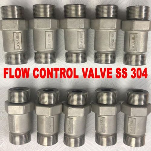SS 304 Flow Control Valve, Packaging Type : Packet