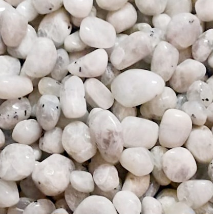 Rainbow Moonstone Healing Crystals Stone Tumbles, Feature : Fine Finished