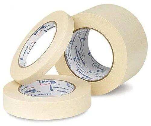 Crepe Paper Masking Tape, For Packaging, Binding, Packaging Type : Roll