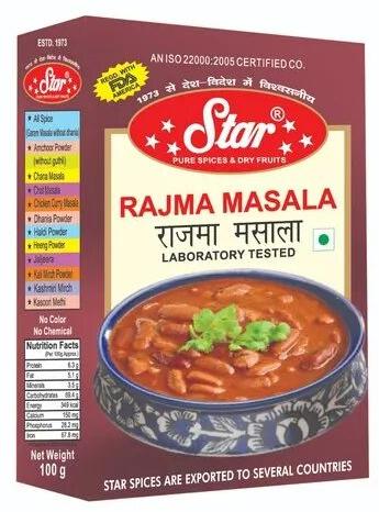 Rajma Masala, Packaging Size : 100g