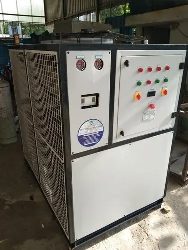 Dry Cool Mild Steel Packaged Water Chillers, Compressor Type : Scroll