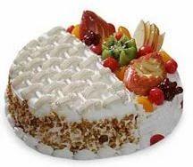 Half N Half Vanilla Cake, Packaging Type : Paper Box