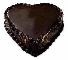 Heart Shape Truffle Chocolate Cake, Packaging Type : Paper Box