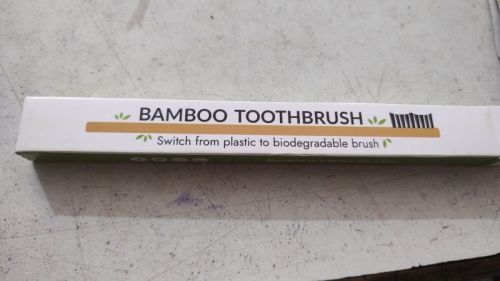 8 Bamboo Toothbrush, For Daily, Size : 7