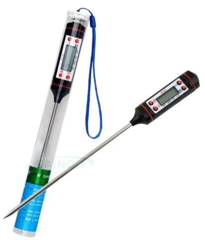 Plastic Digital Thermometer, Length : 10 Inch