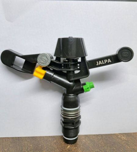 Black Manual 3/4'' Plastic Sprinkler Nozzle, For Agricultural