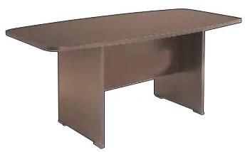 Brown Plain Polished Wooden RC-506 Office Conference Table, Size : W2400 X D1200 X H750 Mm