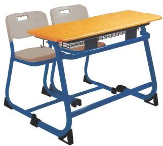 Rectangle Plain Steel SS-141 Student Desk, For School, Style : Modern