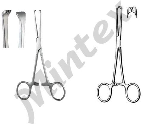 Mintex Allis Tissue Forceps, Length : 4