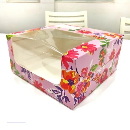 Transparent Window Cake Box