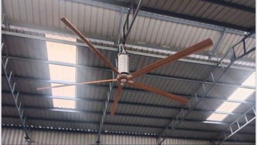 Multicolor 220V Electric 50Hz AC HVLS Ceiling Fan