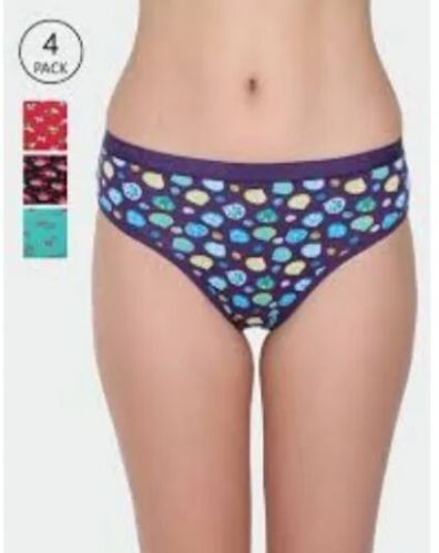 Ladies Printed Cotton Panty