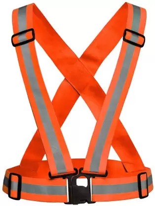Rayon Cross Safety Jacket For Construction