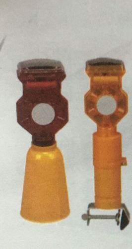 PVC Traffic Solar Light, Size : Standard