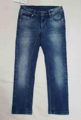 Regular Fit Faded Blue Boys Denim Jeans, Occasion : Casual Wear