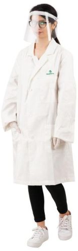 Cotton Plain Women Lab Coat, Gender : Female