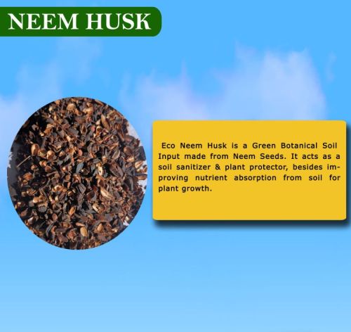 Black Natural Neem Husk, For Agriculture, Purity : 80%