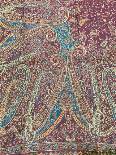 Multicolor Wool Printed Jacquard Throws, Size : 140 X 210 Cm