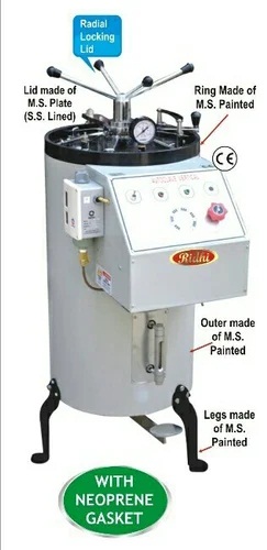 All Stainless Steel Ridhi Vertical Autoclave