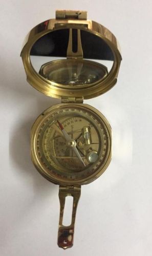 Adarsh International Golden Brunton Compass Brass